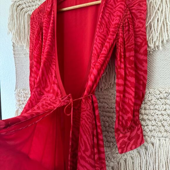 All Saints Keva Remix Dress - Picture 6 of 7